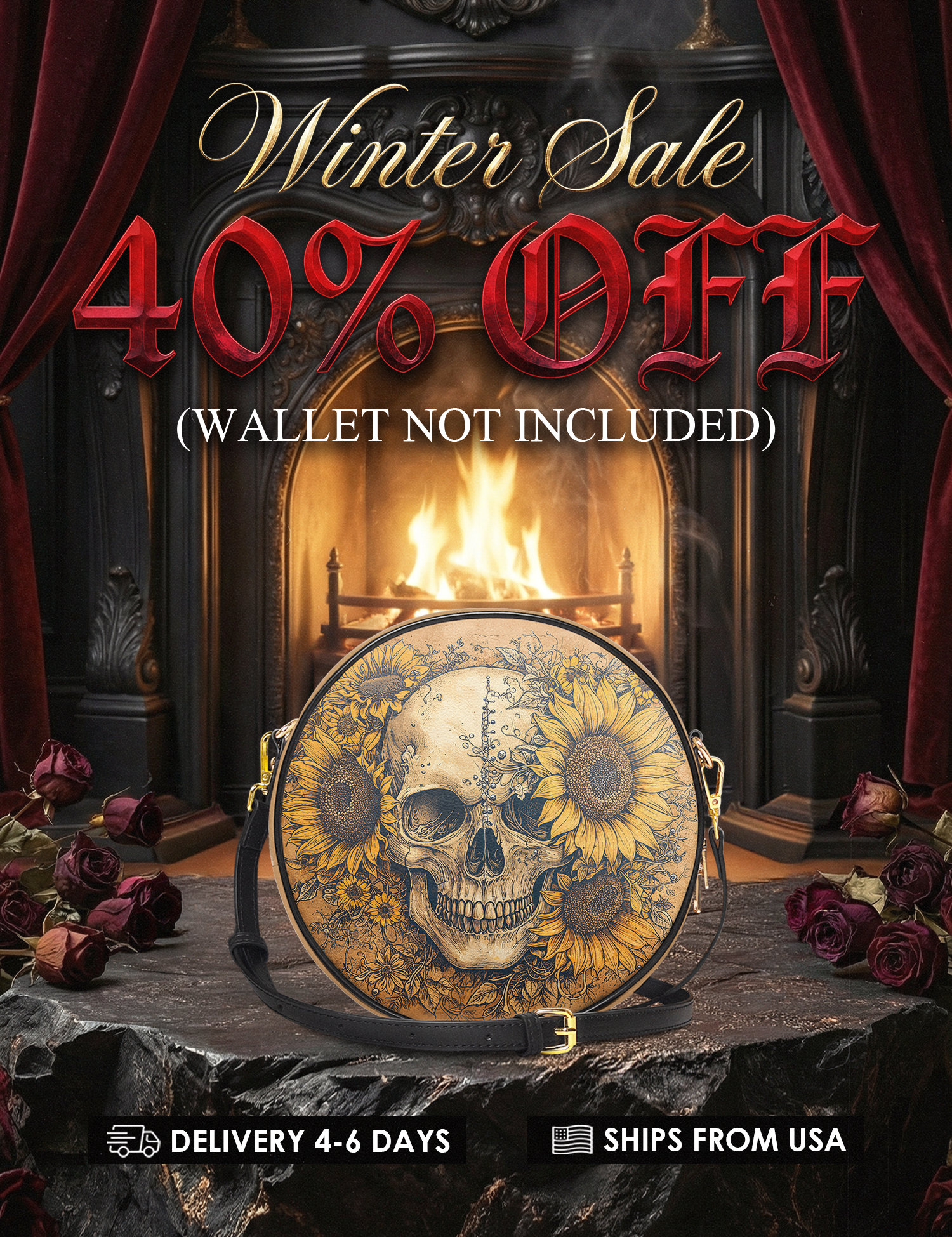 "Heliovoid" Circle Crossbody Bag Deal