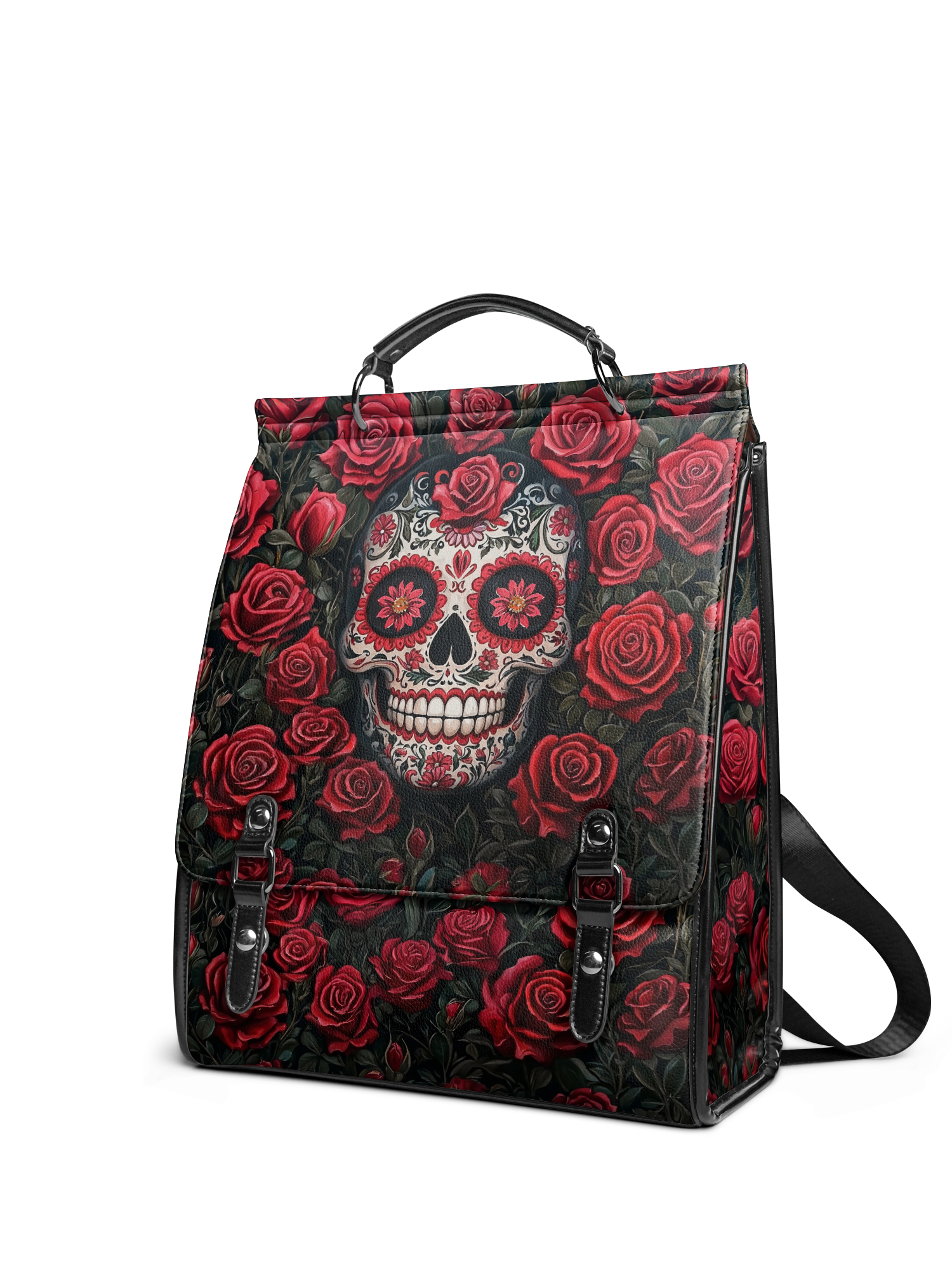 "La Roja" Leather Backpack