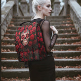 "La Roja" Leather Backpack Matching SANTA Combo