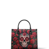 "La Roja" - Black Interior - Leather Handbag