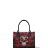 "La Roja" - Black Interior - Small Leather Handbag