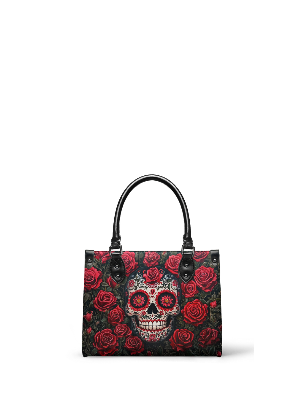 "La Roja" - Black Interior - Small Leather Handbag