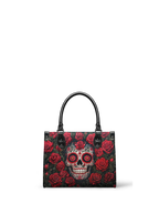 "La Roja" - Black Interior - Small Leather Handbag