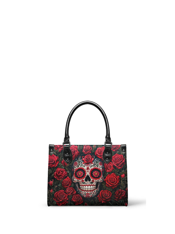 "La Roja" - Black Interior - Small Leather Handbag