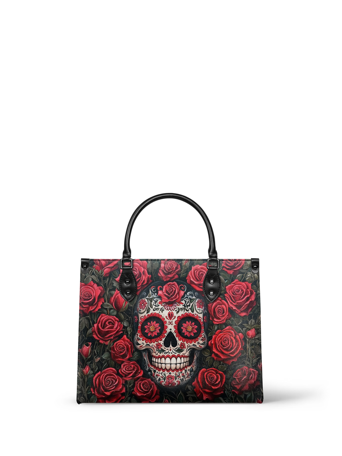 "La Roja" - Black Interior - Leather Handbag - FALL CLEARANCE DEAL