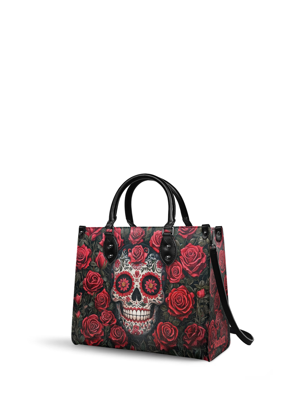 "La Roja" - Black Interior - Leather Handbag