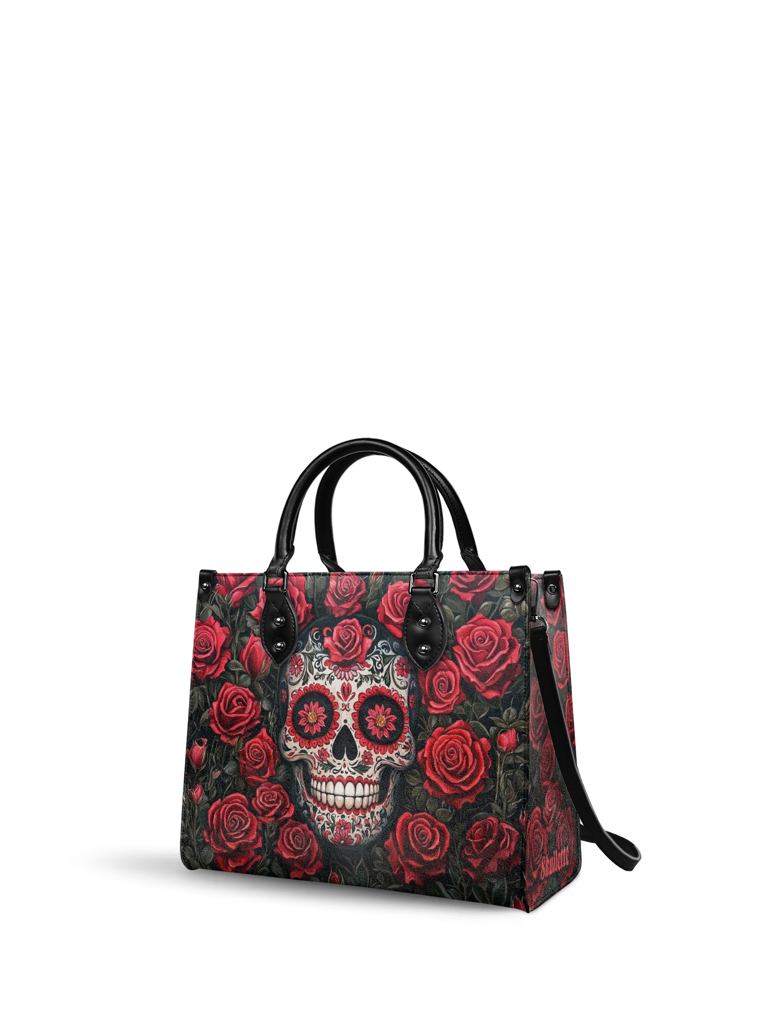 "La Roja" - Black Interior - Leather Handbag