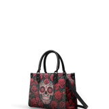 "La Roja" - Black Interior - Small Leather Handbag - 100.1 DEAL