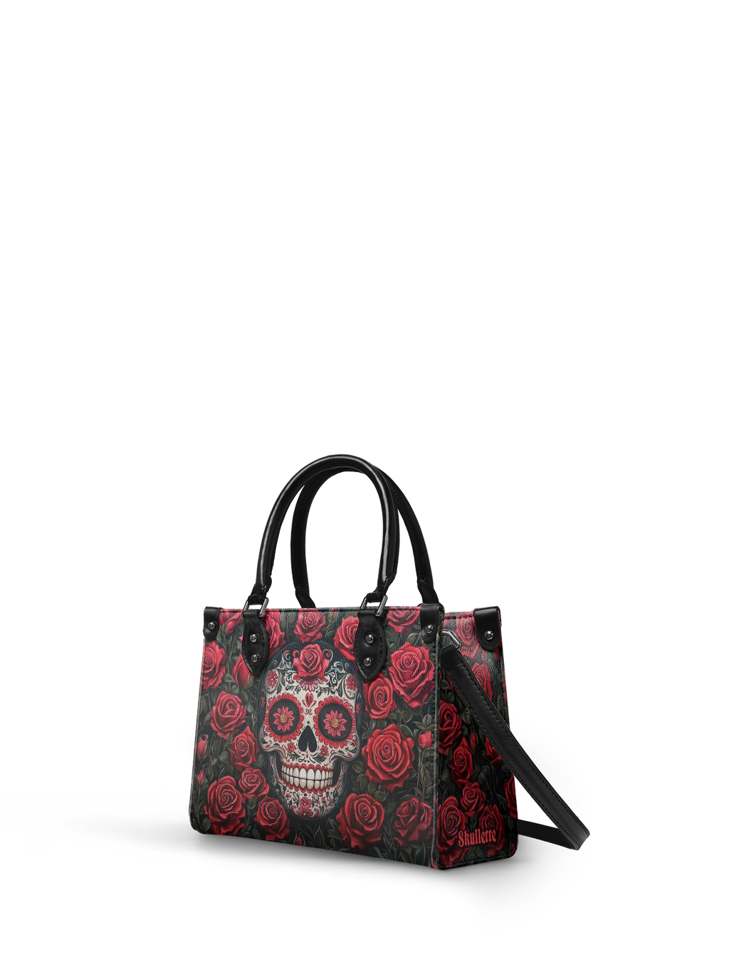 "La Roja" - Black Interior - Small Leather Handbag