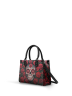 "La Roja" - Black Interior - Small Leather Handbag
