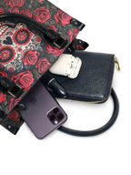 "La Roja" - Black Interior - Small Leather Handbag