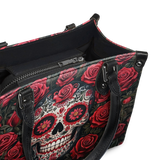 "La Roja" - Black Interior - Small Leather Handbag