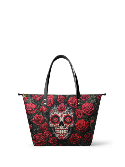 "La Roja" Leather Tote Bag