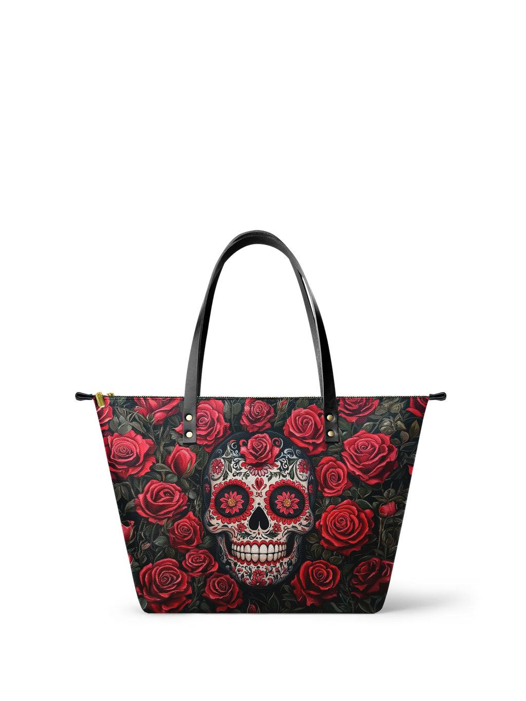 "La Roja" Leather Tote Bag SPOOKY DEAL
