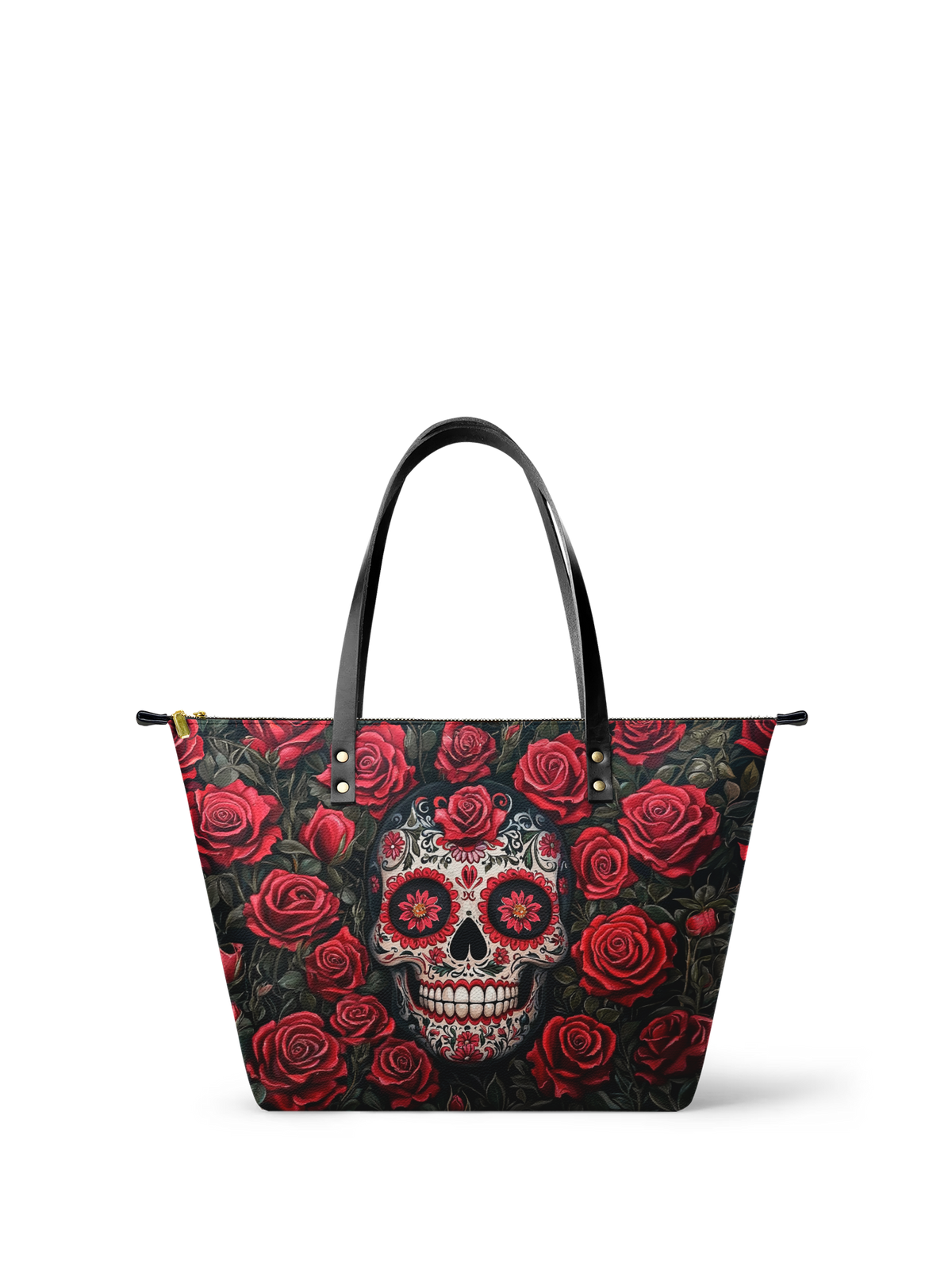 "La Roja" Leather Tote Bag SPOOKY DEAL