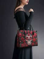 "La Roja" - Black Interior - Leather Handbag