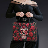 "La Roja" - Black Interior - Leather Handbag