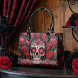 "La Roja" - Black Interior - Small Leather Handbag