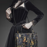 "Lunacat" Leather Bag