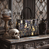 "Lunacat" Small Leather Bag