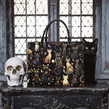 "Lunacat" - Black Interior - Leather Handbag - 100.1 DEAL