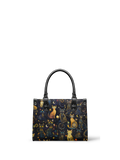 "Lunacat" - Black Interior - Small Leather Handbag