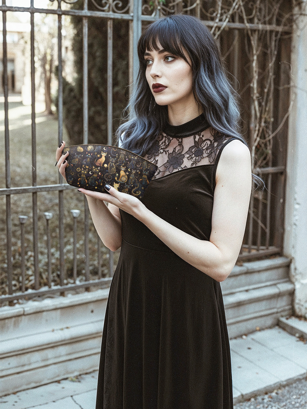 "Lunacat" Eclipse Makeup Bag