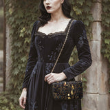 "Lunacat" Envelope Chain Crossbody Bag