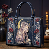 "Moonhare" Applique Leather Handbag Pre-order