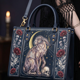 "Moonhare" Applique Leather Handbag Pre-order