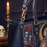 "Moonhare" Applique Leather Handbag Pre-order
