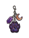 "Moonpaw" Leather Bag Charm