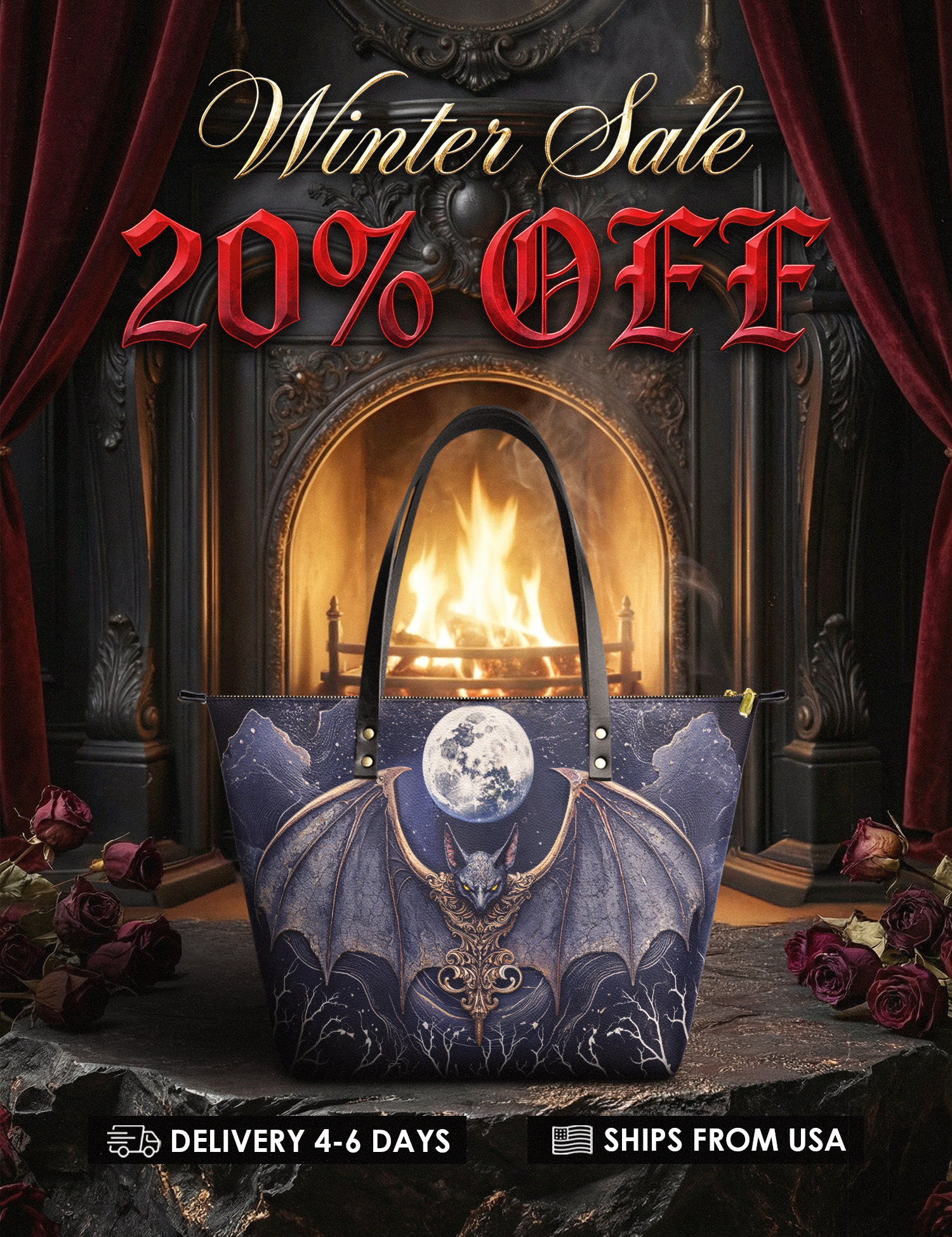 "Moonreaver" Leather Tote Bag Deal