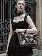 "Mothwing" Leather Tote Bag