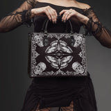 "Morthwing" - Black Interior - Leather Handbag