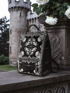 "Mothwing" Leather Backpack