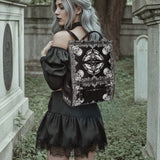 "Mothwing" Leather Backpack Matching SANTA Combo