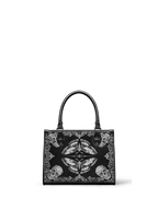 "Mothwing" - Black Interior - Small Leather Handbag