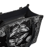 "Mothwing" - Black Interior - Small Leather Handbag