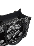 "Mothwing" - Black Interior - Small Leather Handbag