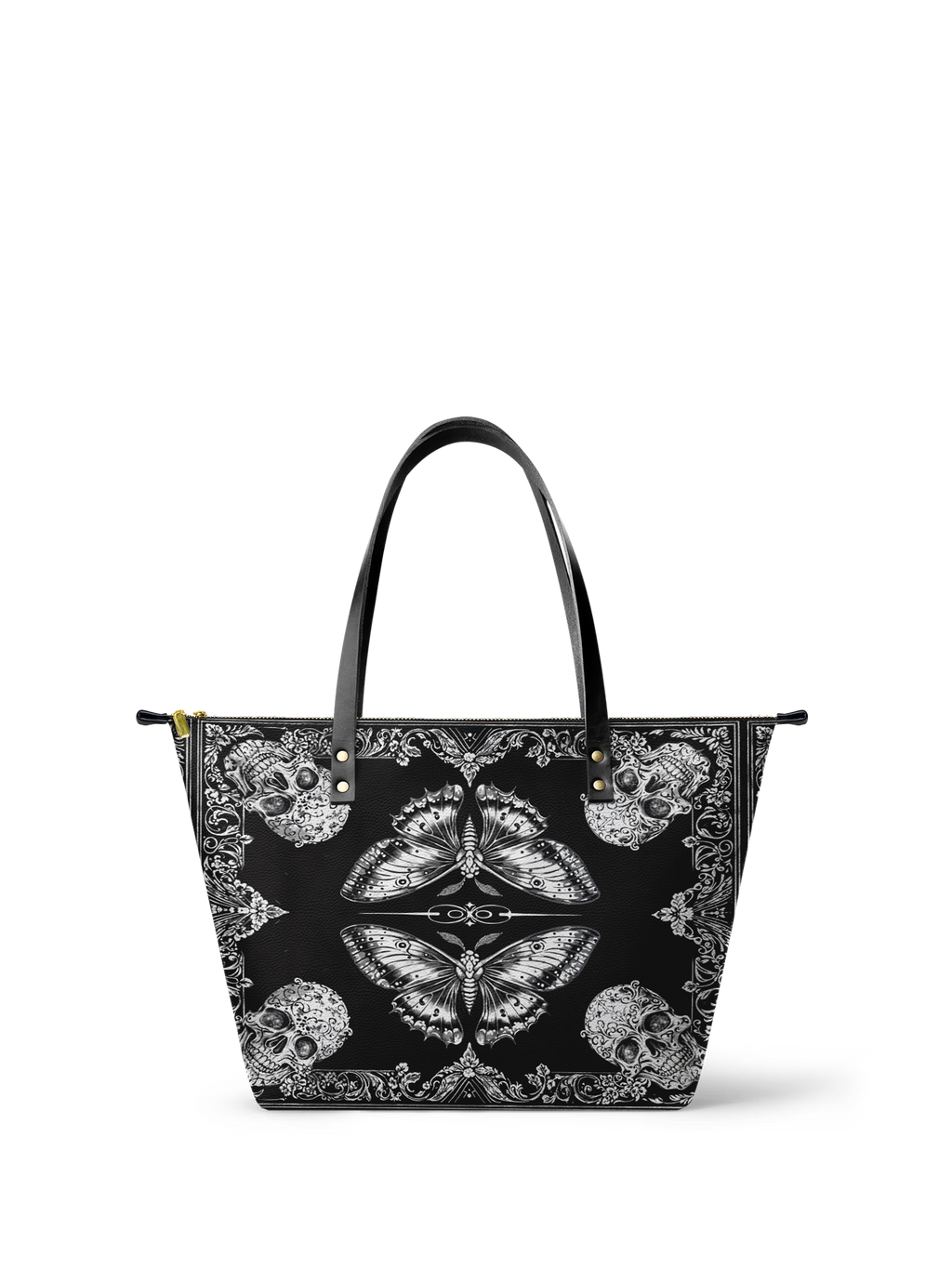 "Mothwing" Leather Tote Bag