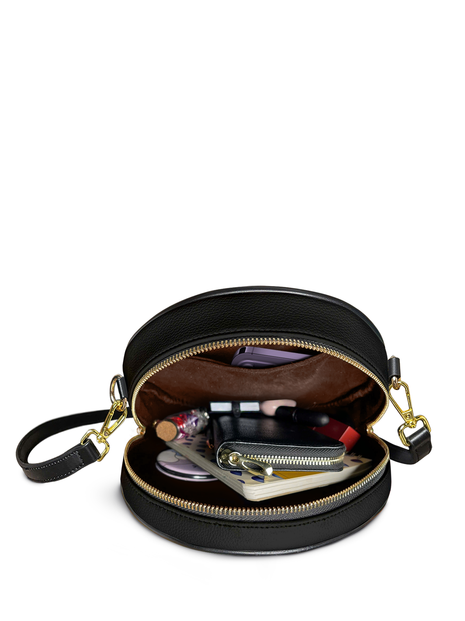 "Mothwing" Circle Crossbody Bag