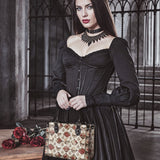 "Mournaire" - Black Interior - Small Leather Handbag - 100.1 DEAL