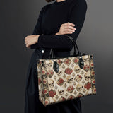 "Mournaire" - Black Interior - Leather Handbag - 100.1 DEAL