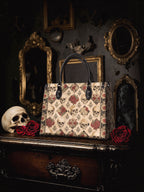 "Mournaire" - Black Interior - Leather Handbag