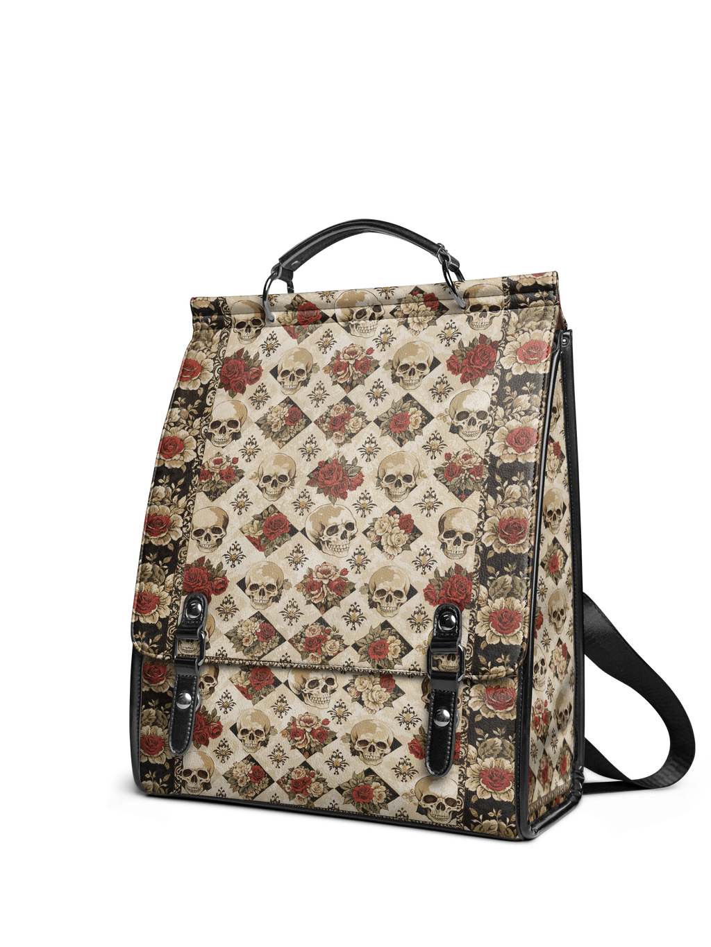 "Mournaire" Leather Backpack