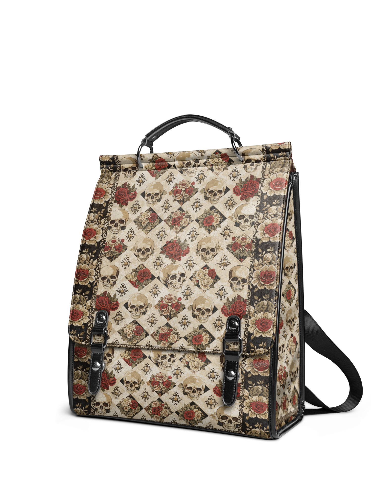 "Mournaire" Leather Backpack