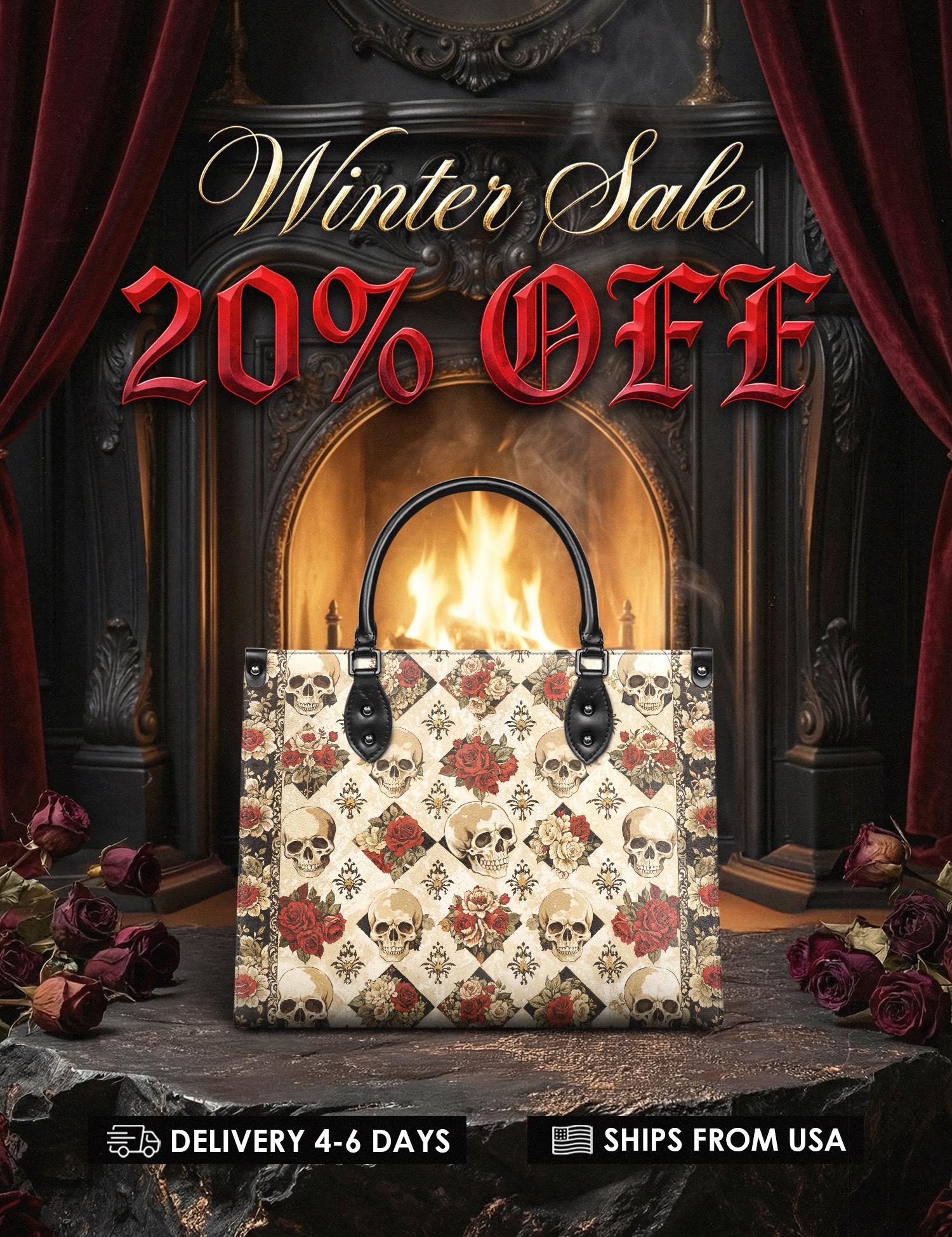 "Mournaire" Leather Handbag Deal