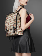"Mournaire" Leather Backpack