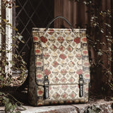 "Mournaire" Leather Backpack Matching SANTA Combo